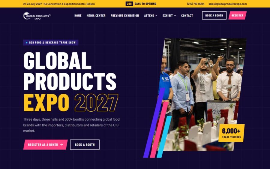 Global Products Expo cesur kurumsal tasarım