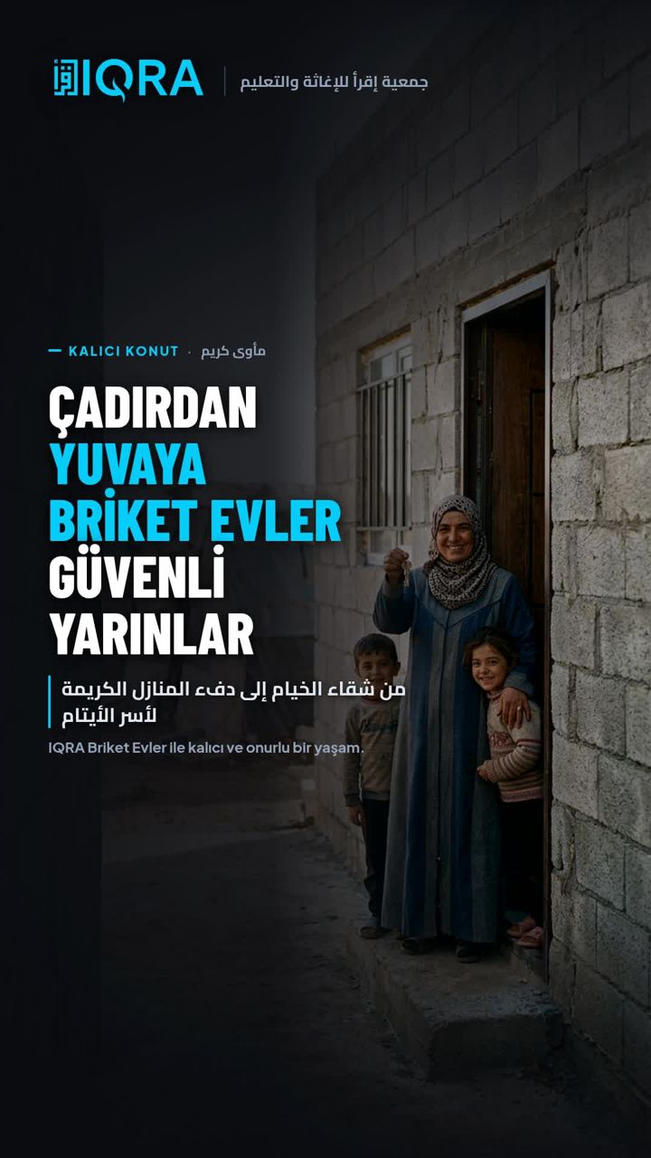 IQRA briket ev Reels kapağı